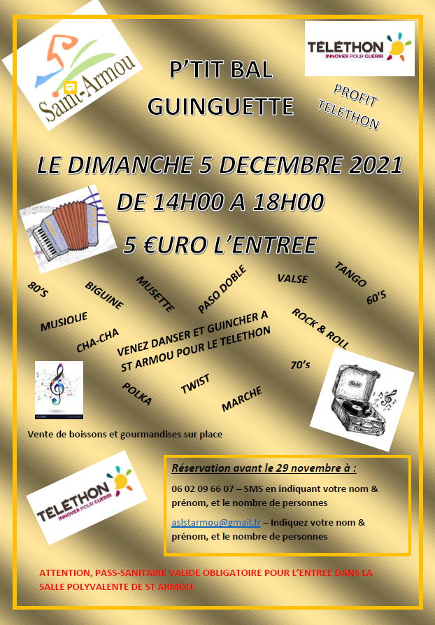 Affiche bal